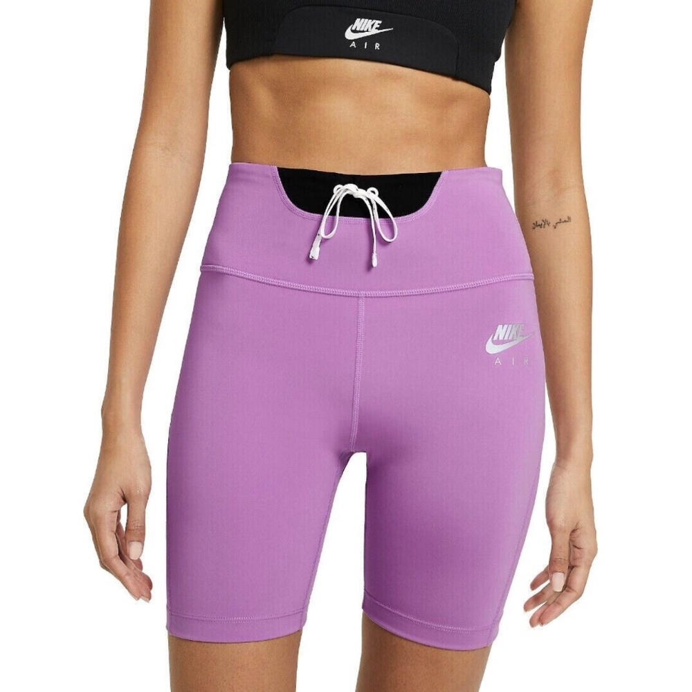 NIKE Air Tight Bike Shorts CZ9410-591 Violet Purple Women's Size X-Large